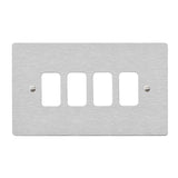 Hamilton 744GPFL Stainless Steel 4 Gang Grid Plate