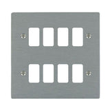 Hamilton 748GPFL Stainless Steel 8 Gang Grid Plate