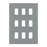 Hamilton 749GPFL Stainless Steel 9 Gang Grid Plate