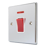 Hamilton 7745NW Polished Chrome 45a Switch + Neon