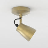 Astro 1487006 Juno Single Spotlight Matt Brushed Brass