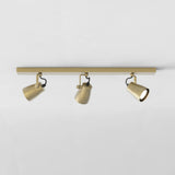 Astro 1487007 Juno Triple Bar Spotlight Matt Brushed Brass