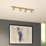 Astro 1487008 Juno Four Bar Spotlight Brushed Brass