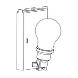 Astro 1367003 Backplate 3 Wall Light White
