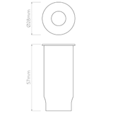 Astro 1201005 Terra Round 28 LED Brushed Stainless Steel