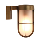 Astro 1368008 Cabin Wall Frosted Antique Brass