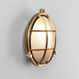 Astro 1376005 Thurso Round Coastal Natural Brass