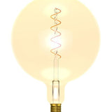 BELL 4W LED Vintage Soft Coil 200mm Globe Dimmable - ES, Amber, 2000K