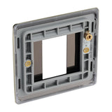 BG NABEMS1 Antique Brass Single Euro Plate