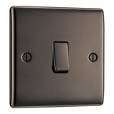 BG NBN13 Black Nickel Intermediate Switch 10A 2 Way