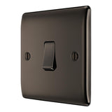 BG NBN13 Black Nickel Intermediate Switch 10A 2 Way
