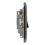 BG NBN50 Black Nickel Switched 13A Fused Connection Unit