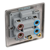 BG NBN74 Black Nickel 45A Square Cooker Control Unit with Neon