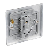 BG NBS12 Stainless Steel Single Switch 10A 2 Way