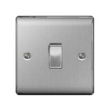 BG NBS13 Stainless Steel Intermediate Switch 10A 2 Way