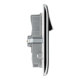 BG NPC22U3W Polished Chrome Double Switched 13A Socket with USB Charging - 2X USB Sockets (3.1A)