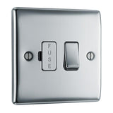 BG NPC50 Polished Chrome Switched 13A Fused Connection Unit
