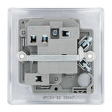 BG NPC50 Polished Chrome Switched 13A Fused Connection Unit