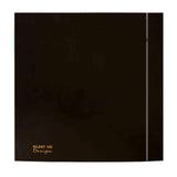 Envirovent SIL100DESIGNCOVER-BLACK Silent Design Gloss Black Front Plate