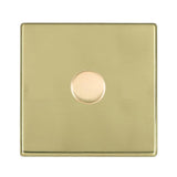 Hamilton 7G211XLEDITB100 G2 Polished Brass single 100w LED 2 way dimmer