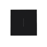 iKonects IKS-100004-BLK Smart Home 1-Gang Glass Fronted Smart Switch Black