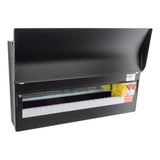 Lewden 19 Way RCBO Black Consumer Unit complete with pre-wired SPD Kit