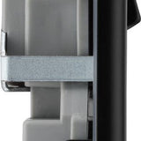 BG NFB22B Matt Black Double Switched 13A Socket