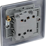 BG NFB42 Matt Black Double Switch 10A 2 Way