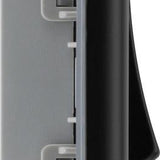 BG NFB42 Matt Black Double Switch 10A 2 Way