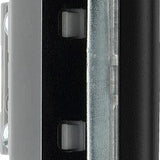 BG NFB55 Matt Black Unswitched 13A Fused Connection Unit with Cable Outlet