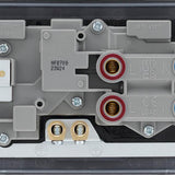 BG NFB70B Matt Black 45A Cooker Control Unit with Switched 13A Socket with Neon