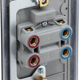 BG NFB72 Matt Black 45A Rectangular Cooker Control Unit with Neon