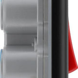 BG NFB74 Matt Black 45A Square Cooker Control Unit with Neon