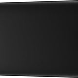 BG NFB95 Matt Black Double Blank Plate