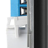 BG NFBBTM1 Matt Black Single Master Telephone Socket