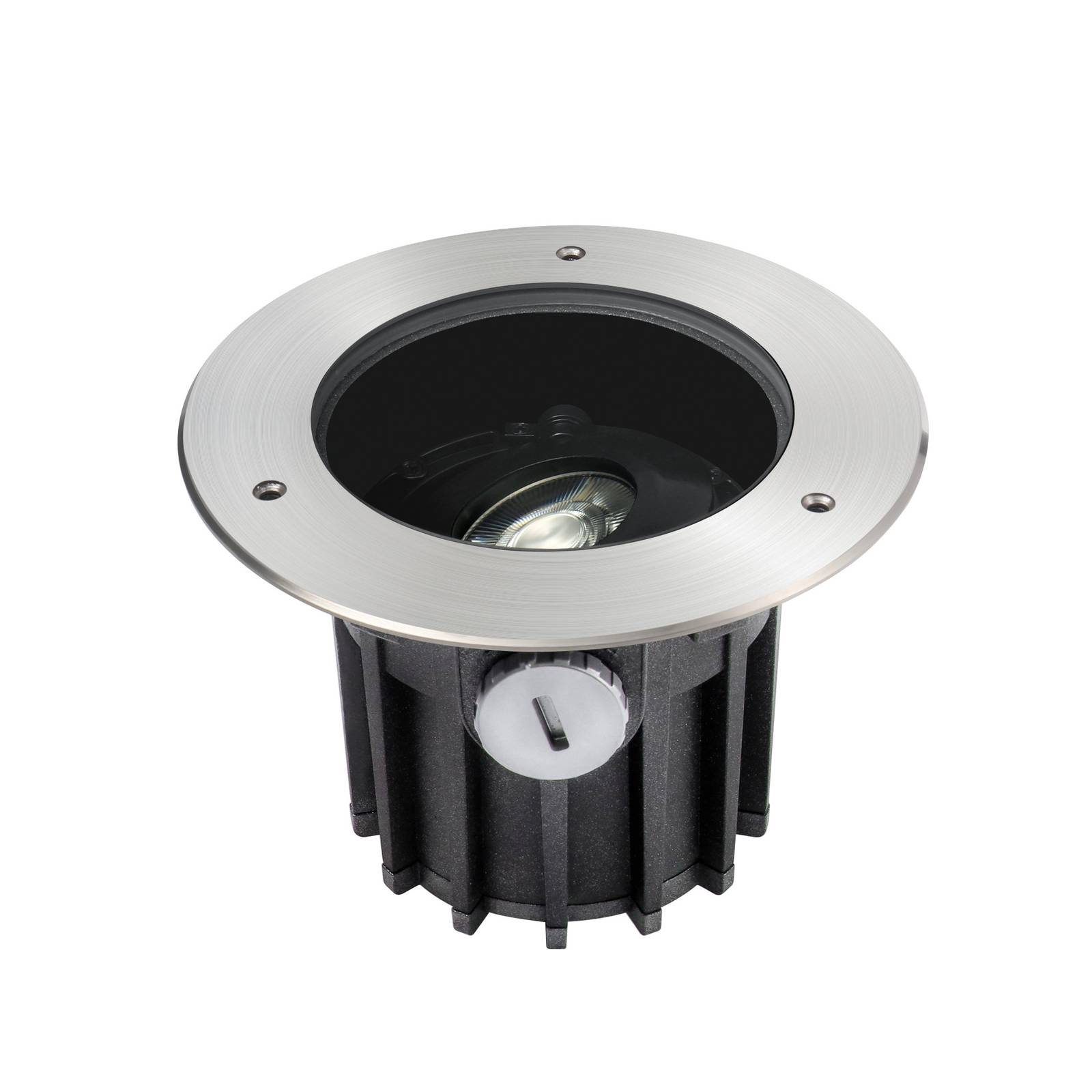 Collingwood GLTMS119T30 LED Tilt Adjustable Ground Light Stainless Steel Finish Warm White 3000K
