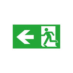 BELL 09067V2 exit sign legend Reversible Left & Right Legend for the 6-in-1 Emergency Exit Blade V2
