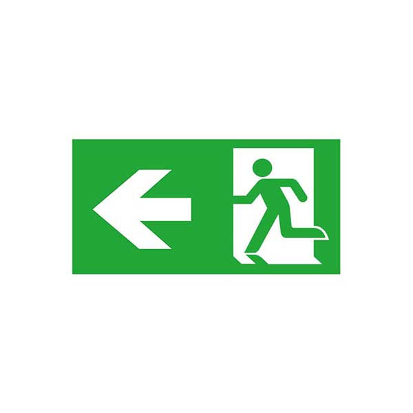 BELL 09067V2 exit sign legend Reversible Left & Right Legend for the 6-in-1 Emergency Exit Blade V2