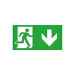 BELL 09068V2 exit sign legend Down Legend for the 6-in-1 Emergency Exit Blade V2