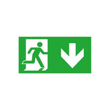 BELL 09068V2 exit sign legend Down Legend for the 6-in-1 Emergency Exit Blade V2