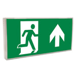 BELL 09083V2 exit sign legend Spectrum 4W LED Emergency Hinged Exit Box - Includes Up Legend - Select Self-Test or Manual