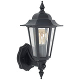 BELL 10359 outdoor lantern Retro Vintage Lantern in Black with PIR (Lamp Not Included)