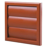 Envirovent 1RDGRAV100TC 100mm - 4 inch Gravity Grille - Terracotta