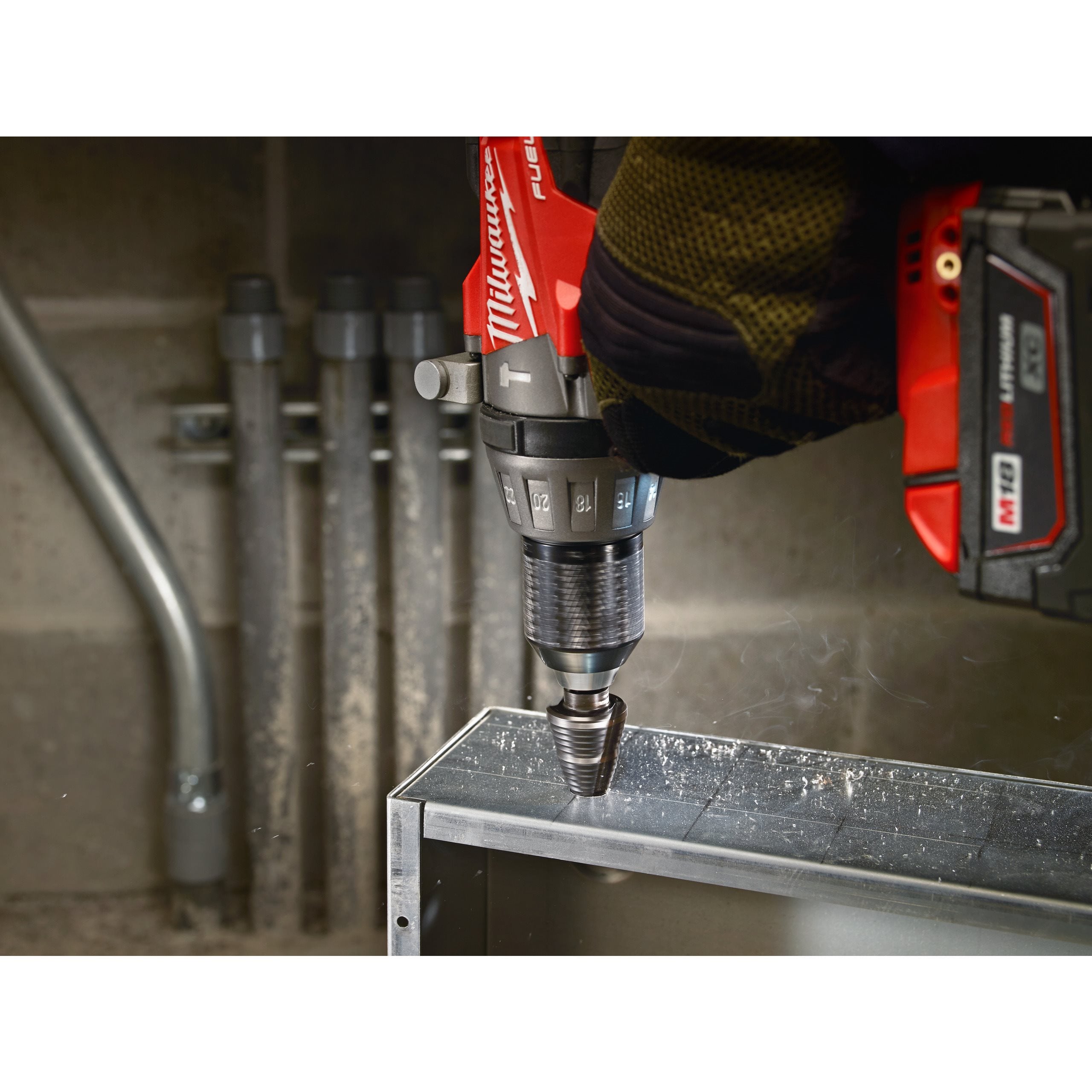 Milwaukee Step Drill Bit 6-35mm