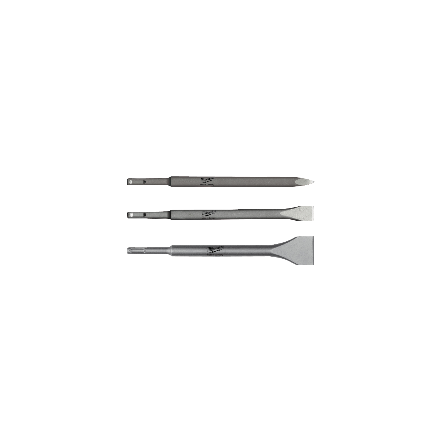 Milwaukee SDS Plus Chisel Set 3 Piece