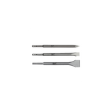 Milwaukee SDS Plus Chisel Set 3 Piece