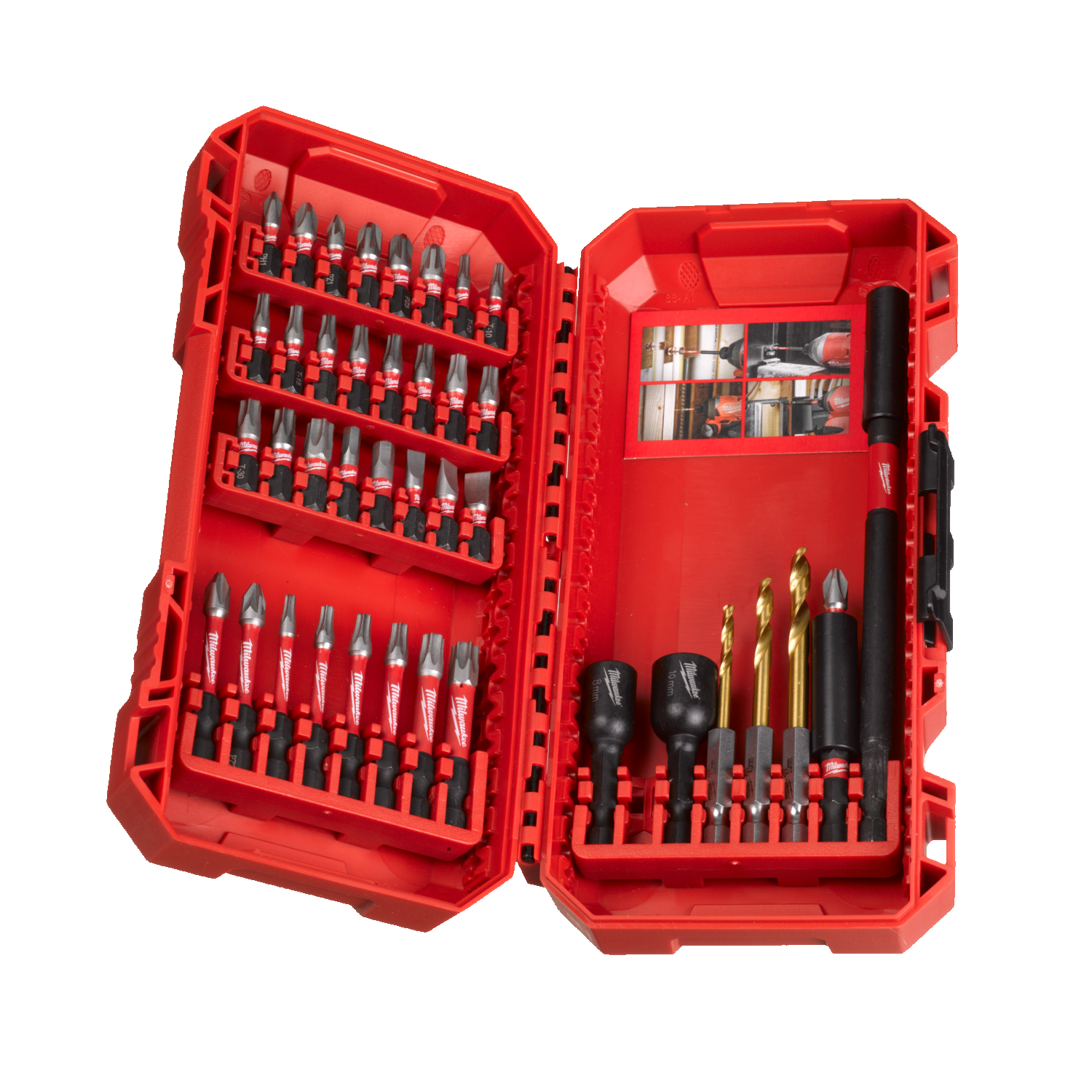 Milwaukee SHOCKWAVE Impact Duty Screwdriver Bit Set 40 Piece