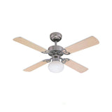 4 Blade Ceiling Fan 72272 Vegas Aluminium