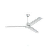 3 Blade Ceiling Fan 72501 Industrial Silver