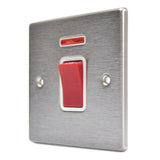 Hamilton 7445NW Stainless Steel 45a DP Switch + Neon